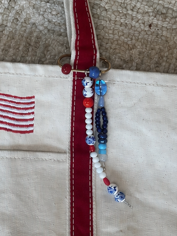 Tote Jewelry - Beaded Keychain