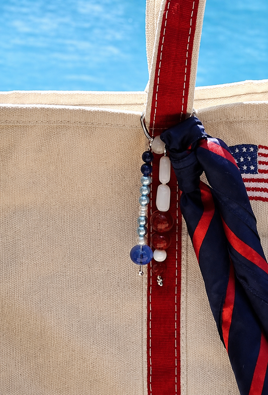 Tote Jewelry - Beaded Keychain