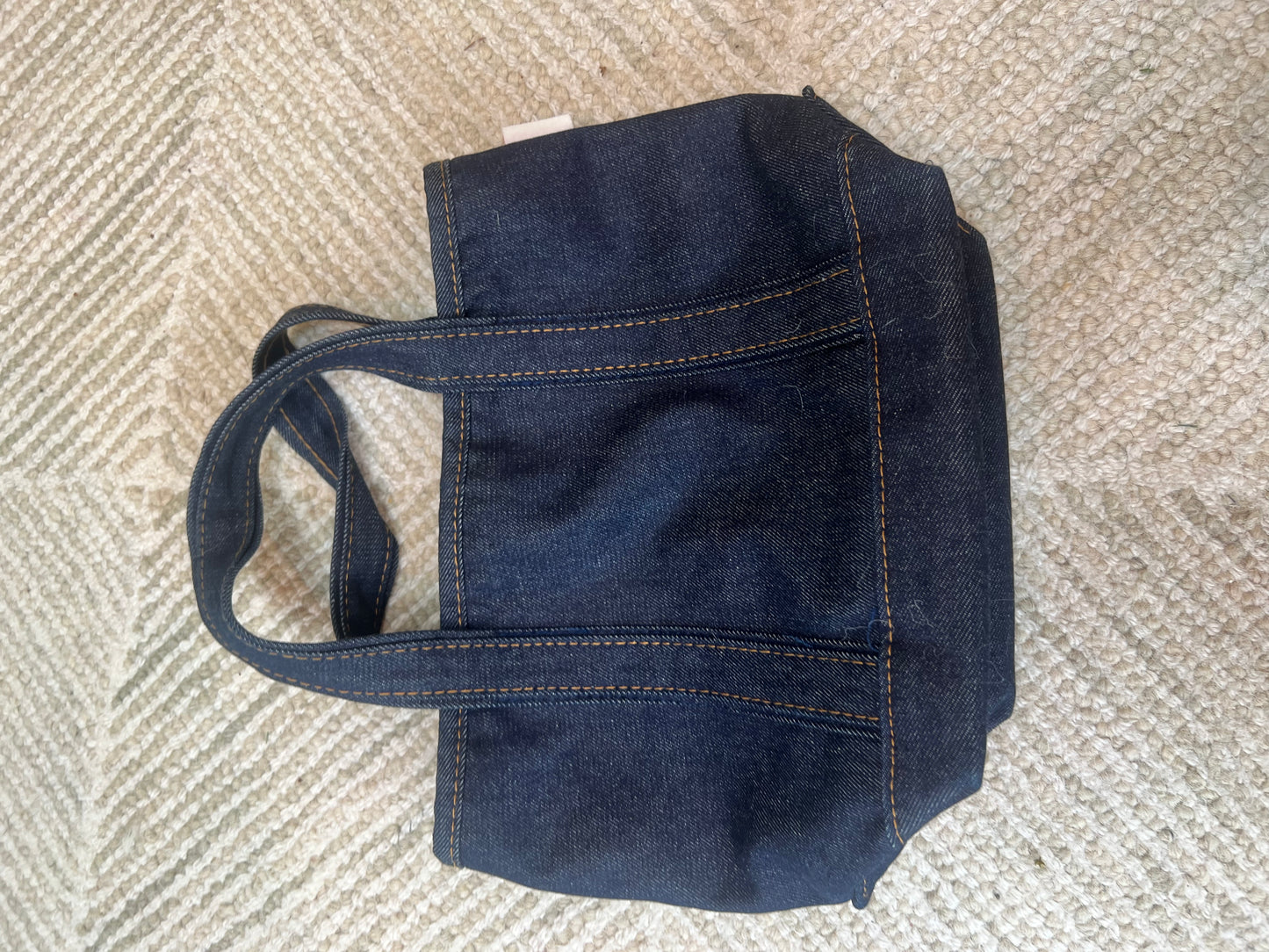 The Del Rey Denim Compact Tote