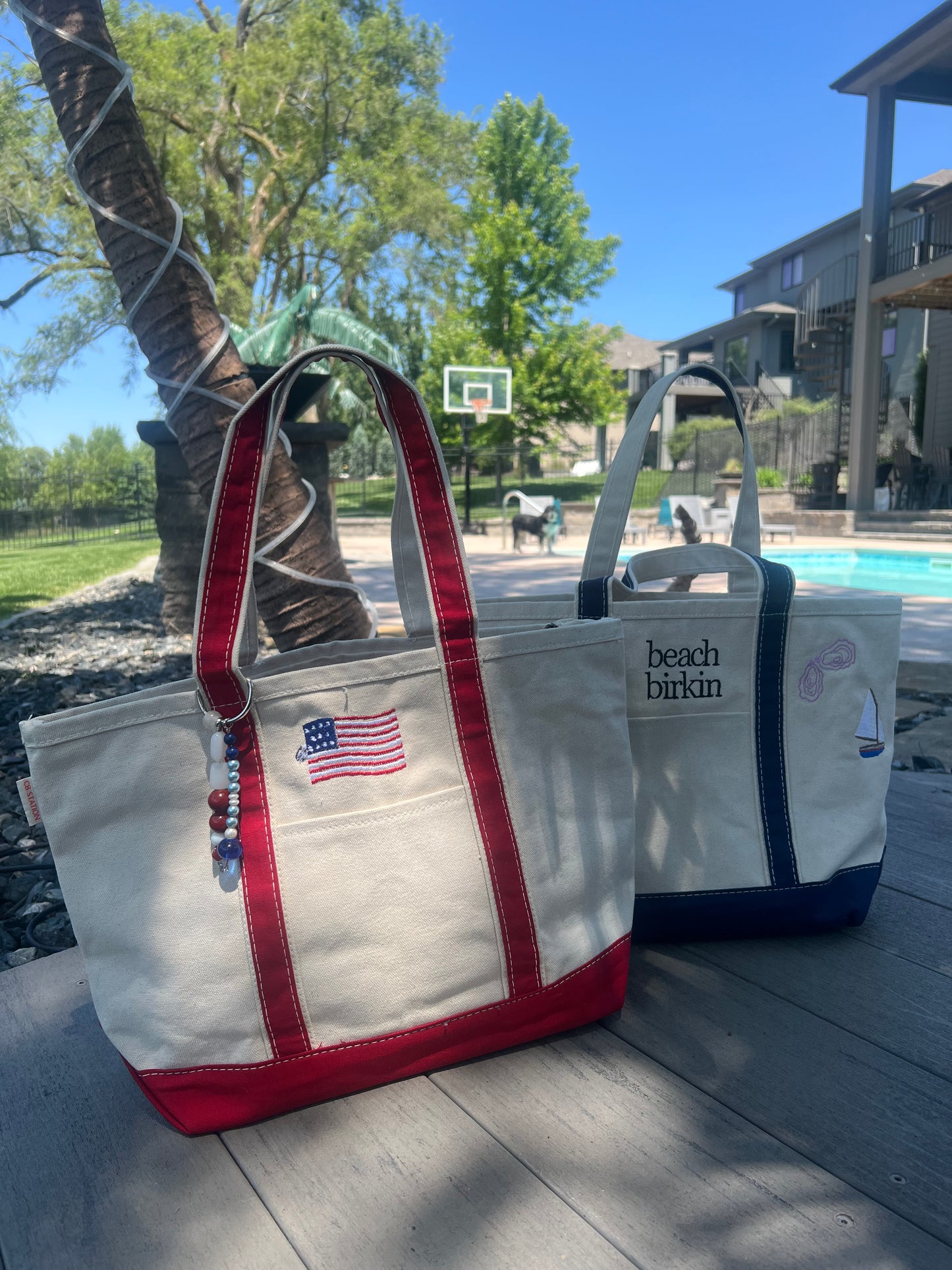 The Raleigh Red Tote