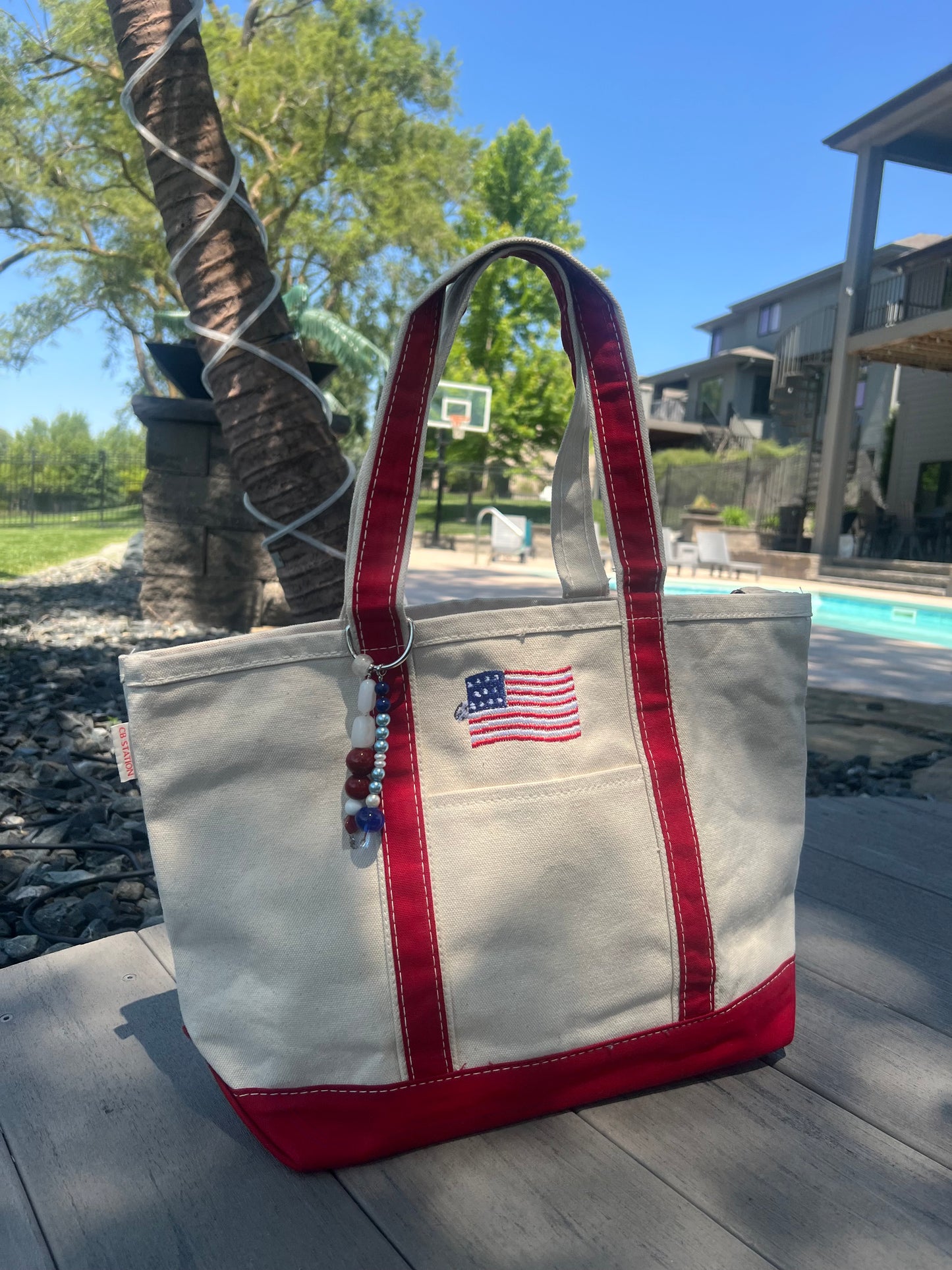 The Raleigh Red Tote